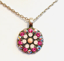 Load image into Gallery viewer, Mariana Guardian Angel Necklace Hot Pink &amp; Light Pink
