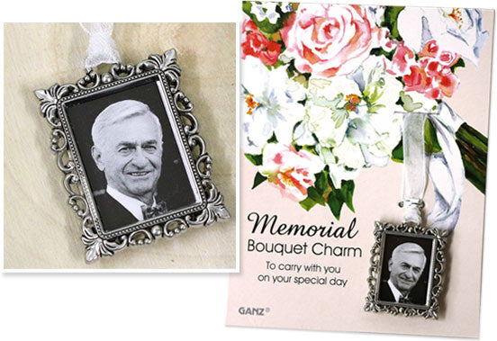 Bridal Memorial Bouquet Charm