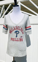Load image into Gallery viewer, Philadelphia Phillies &#39;47 Brand Fog Cutter Tee for Women
