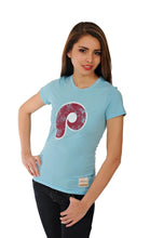 Load image into Gallery viewer, Philadelphia Phillies Pro Blue Top for Women
