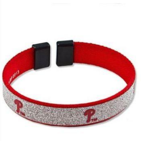 Philadelphia Phillies Sparkle Cuff Bracelet