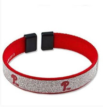 Load image into Gallery viewer, Philadelphia Phillies Sparkle Cuff Bracelet
