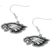 Load image into Gallery viewer, Philadelphia Eagles Dangle Earrings
