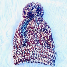 Load image into Gallery viewer, Simply Noelle Soft Knubby Knit Hat Coffee
