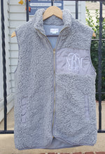 Load image into Gallery viewer, Camden Vest in Gray with White Lettering
