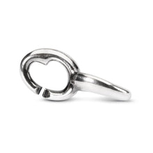 Load image into Gallery viewer, X By Trollbeads Hearts Within Double Link Silver
