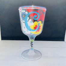 Load image into Gallery viewer, Personalized Acrylic Wine Goblet Initial C
