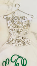 Load image into Gallery viewer, Monogrammed Bridal Handkerchief
