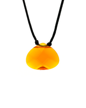 Load image into Gallery viewer, Lucky Feather Joy Color Power Necklace - Orange
