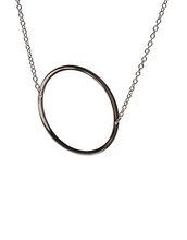 Load image into Gallery viewer, Sideways Initial Necklaces FREE Shipping
