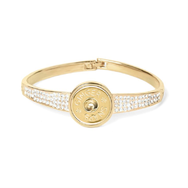 Ginger Snaps Stones Galore Bracelet Gold