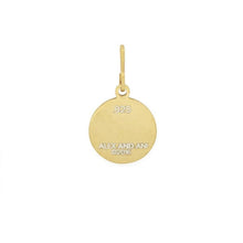Load image into Gallery viewer, Alex and Ani Initial T Chain Station Charm Gold
