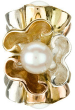 Load image into Gallery viewer, Chamilia Pearl Petals Mixed 14K Gold &amp; Sterling Silver Charm
